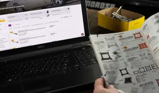 Man checking out after eCommerce UI checkout optimization updates